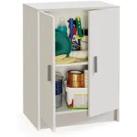 Freiraum Armoire Blanche 2 Portes Rangement Polyvalent - Forés/arkit