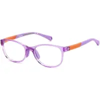 Polaroid Kids Lunettes de Vue PLD D834 46/15/125 Lilac Polyamide frames KIDS PLD D834