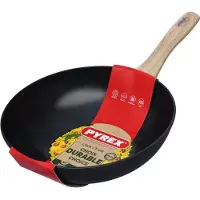 Pyrex Wok - - Cook & Care - 28 cm - Antiadhésif - Induction - Sans PFAS