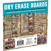Asmodee Tableaux effaçables à sec « Hadrian's Wall » et « The Anarchy », unisexe, 13 ans, 216 mm, 34 mm, 216 mm, 300 g
