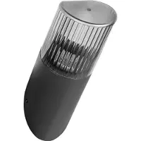 Adviti PEONIA applique murale, lampe de jardin, E27, IP54, inclinée, noire
