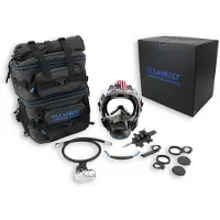 Ocean Reef Neptune Iii Id250 Limited Edition System Bundle Din Facial Mask Noir S-M