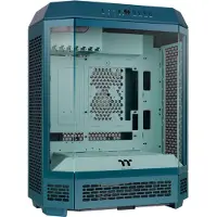 Thermaltake The Tower 600, tour de milieu, PC, couleur pétrole, Mini-ITX, ATX, Micro ATX, SPCC, verre trempé, gaming