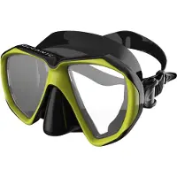 Oceanic Duo Diving Mask Jaune