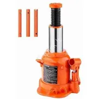 Vevor Cric hydraulique , 20 tonnes, plage de levage 17-32 cm, adapté aux camions pick-up, camping-cars, réparation automobile, technique industrielle