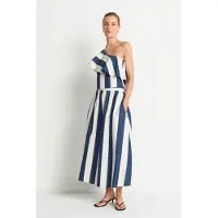 Rich & royal Jupe bleu foncé / blanc