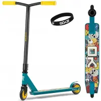 Soke Trottinette GO! Stunt, jaune et bleue