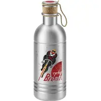 Elite Vintage Cycles Brenta 600 Ml Water Bottle 600ml Argenté