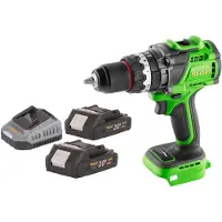 Procraft PA18ProBL-BB Perceuse-visseuse à percussion sans fil 20 V 180 Nm Brushless + 2x batterie 2,0 Ah + chargeur