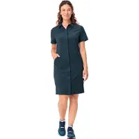 Vaude Farley Stretch Short Sleeve Dress Bleu 46 Femme