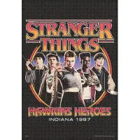 Epoch Puzzle Stranger Things 1 000 pièces : Les héros de Hawkins