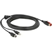 DeLOCK Câble d'imprimante - USB alimenté - 3 mètres -