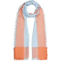 s.Oliver Écharpe bleu clair / orange