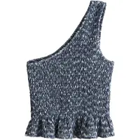 Next Haut bleu marine / blanc