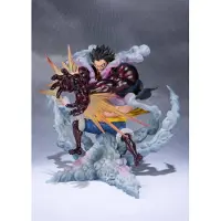 Tamashii Nations Figurine One Piece FiguartsZERO en PVC : Monkey D. Luffy Gear 4 Leo Bazooka (réédition), 18 cm