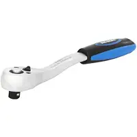 SW-Stahl 05890L Cliquet réversible 3/8 pouces I Clé à cliquet ergonomique I Denture fine avec 72 dents I Blocage de l'insert I Acier au chrome-vanadium
