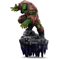 Iron Studios Statue Marvel BDS Art Scale à l'échelle 1/10 : Hulk avec le Gant de l'Infini, diorama de luxe, 32 cm