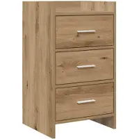 vidaXL Tables de chevet Chêne artisanal 40 x 36 x 70 cm