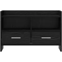 vidaXL Meuble TV 71,5 x 33 x 47 cm en aggloméré chêne noir