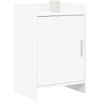 vidaXL Tables de chevet Blanc 40 x 30 x 60 cm Bois d'ingénierie