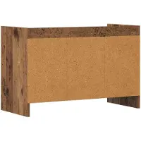 vidaXL Meuble TV 71,5 x 33 x 47 cm en bois recyclé et panneaux dérivés du bois