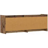 vidaXL Meuble TV 135 x 33 x 47 cm en bois recyclé et panneaux dérivés du bois