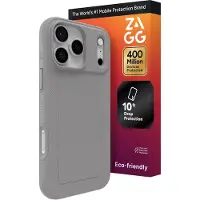 Zagg Case für Apple iPhone 17 Pro Max Luxe Snap gray (Apple iPhone 17 Pro Max), Coque pour téléphone portable, Gris