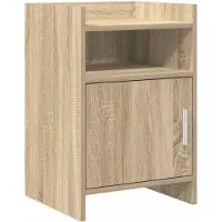 vidaXL Tables de chevet Chêne Sonoma 40 x 36 x 60 cm Bois d'ingénierie