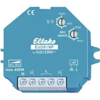 Eltako Télévariateur universel sans N pour charge R+L+C. EUD61NP-230V
