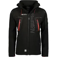 Geographical Norway Vestes Softshell Techno, WU4546HGNBLACK, Pointure: 176