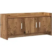 vidaXL Meuble TV 102 x 33 x 47 cm en bois recyclé et panneaux dérivés du bois