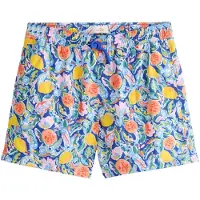 Next Shorts de bain 'Signature' bleu marine / jaune / corail / rose