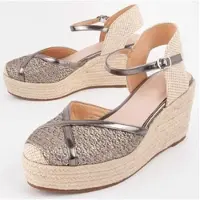 Montevita Wedge Sparto Balenci9 Gris