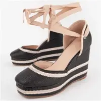 Montevita Wedge Sparto Balenci11 Noir