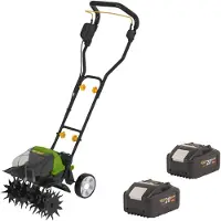 Procraft Motoculteur sans fil CT20/2bb 40 V (2 x 20 V) 360 mm sans balais + 2 batteries 8,0 Ah - sans chargeur
