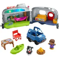 Fisher-Price Little People - Caravane - Jouet d'éveil - 18 mois et +