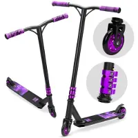 Boldcube Deluxe Stunt Purple 2-Rad Scooter