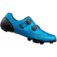 Shimano Chaussures de vélo RX910, modèle SCHUH, standard SPD, couleur bleue, unisexes, taille 43,5.