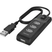 Ginza.se Hub USB 4 ports 2.0 Noir