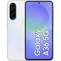 Samsung Galaxy A36 5G Dual SIM Blanc 6+128 Go Smartphone - Version Moyen-Orient (Compatible avec la France, la Suède, etc.¿