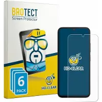 BROTECT Protection Clair (6 pcs, Xiaomi Redmi 7), Téléphone portable : film de protection, Transparent