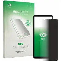 Upscreen Spy Shield Protection Anti-Espion (1 pcs, Sony Xperia 1 VII), Téléphone portable : film de protection, Transparent, Gris