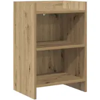 vidaXL Tables de chevet Chêne artisanal 40 x 30 x 60 cm