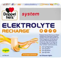 Queisser Pharma GmbH & Co. KG Doppelherz Elektrolyte Recharge system, 20 pcs. Granulés