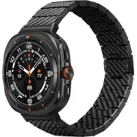 Pitaka Bracelet en fibre de carbone, noir - Galaxy Watch, Galaxy Watch Ultra