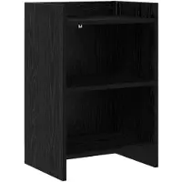 vidaXL Tables de chevet Chêne noir 40 x 30 x 60 cm Bois d'ingénierie