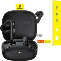 Baseus wireless earphones bluetooth TWS E19 black