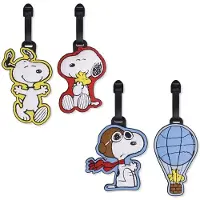 Peers Hardy Peanuts Porte-clés sac à dos Snoopy - Porte-clés valise multicolore standard
