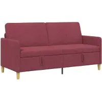 vidaXL Sofa avec rangement Bordeaux 172 x 78 x 87 cm Polyester