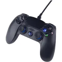 Gembird JPD-PS4U-01 Vibrations-Controller für PS4/PC, Kabelgebunden-USB